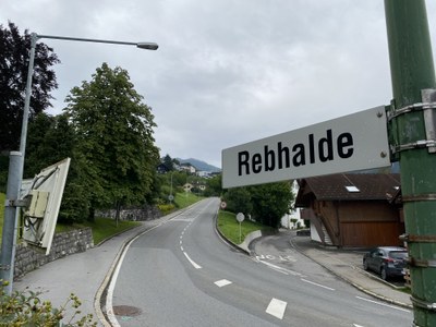 Einsatz 11-2021: t1 Röthis Rebhalde L70 - Baugerüste auf Fahrbahn